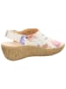 Think! Leder-Sandalen in Creme