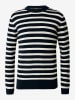 Mexx Pullover in Schwarz/ Creme