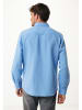 Mexx Blouse "Caleb" lichtblauw