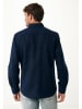Mexx Blouse "Caleb" donkerblauw