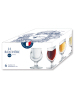 La Rochère France 6-delige set: wijnglazen "Deguster" transparant - 20 ml