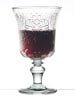 La Rochère France 6-delige set: wijnglazen "Abeille" transparant/goudkleurig - 260 ml