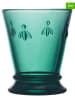 La Rochère France 6er-Set: Gläser "Abeille" in Türkis - 260 ml