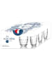 La Rochère France 4-delige set: glazen "Troquet" transparant - 200 ml