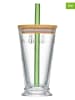La Rochère France 3-delige glasset "Abeille" transparant/lichtbruin - 460 ml