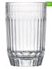 La Rochère France 6er-Set: Longdrinkgläser "Cotes" in Transparent - 360 ml