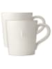 La Rochère France 2er-Set: Kaffeetassen "Bee" in Creme - 520 ml