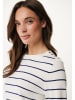 Mexx Pullover in Weiß/ Dunkelblau