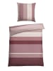 Schiesser Renforcé-Bettwäsche-Set "Endy" in Lila/ Weiß