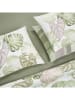 Schiesser Renforcé beddengoedset "Bretta" wit/groen