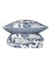 Schiesser Renforcé beddengoedset "Elisa" blauw/wit