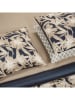 Schiesser Renforcé-Bettwäsche-Set "Yosa" in Creme/ Hellblau