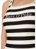Marc O'Polo Badeanzug in Creme/ Schwarz