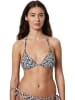Marc O'Polo Bikini-Oberteil in Schwarz/ Weiß