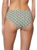 Marc O'Polo Bikini-Hose in Beige/ Dunkelgrün