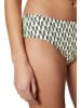 Marc O'Polo Bikini-Hose in Beige/ Dunkelgrün