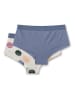 Sanetta 2er-Set: Slips in Blau/ Creme