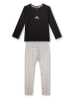 Sanetta Pyjama zwart/grijs