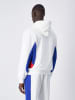 Champion Hoodie in Weiß/ Rot/ Blau