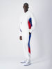 Champion Hoodie wit/rood/blauw