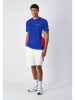 Champion Shorts in Weiß/ Dunkelblau/ Rot