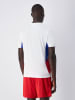 Champion Shirt in Weiß/ Rot/ Blau