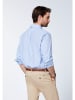 Polo Sylt Hemd - Regular fit - in Hellblau/ Weiß