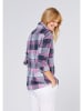 Polo Sylt Blouse - regular fit - lichtroze/turquoise/donkerblauw