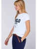 Polo Sylt Shirt in Weiß