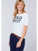 Polo Sylt Shirt in Weiß