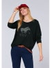 Polo Sylt Longsleeve in Schwarz
