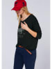 Polo Sylt Longsleeve in Schwarz