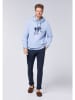 Polo Sylt Hoodie in Hellblau