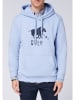 Polo Sylt Hoodie lichtblauw