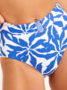 Livia Monte-Carlo Bikini-Hose "Pyla" in Blau/ Weiß