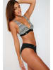 Livia Monte-Carlo Bikini-Oberteil "Alliage" in Schwarz