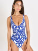 Livia Monte-Carlo Badpak "Pyla" blauw/wit