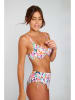 Livia Monte-Carlo Bikini-Oberteil "Makass" in Bunt
