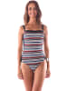 Livia Monte-Carlo Badpak "Suaya" donkerblauw/rood/wit