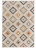 Flair Rugs Outdoor-Tepich "Zion" in Creme/ Beige/ Blau