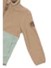 mikk-line Fleecejacke in Mint/ Hellbraun