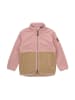 mikk-line Fleecejacke in Rosa/ Hellbraun