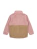 mikk-line Fleece jas lichtroze/lichtbruin