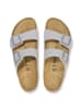 Birkenstock Pantoletten "Arizona" in Grau - Weite N