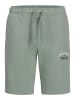 JACK & JONES Junior Sweatshorts in Grün