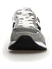 Voile Blanche Leder-Sneakers in Grau/ Weiß