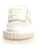 Voile Blanche Leder-Sneakers in Weiß