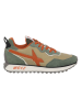 W6YZ Leder-Sneakers in Khaki