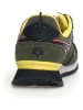 W6YZ Leder-Sneakers in Khaki/ Gelb