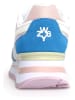 W6YZ Leder-Sneakers  in Weiß/ Rosa